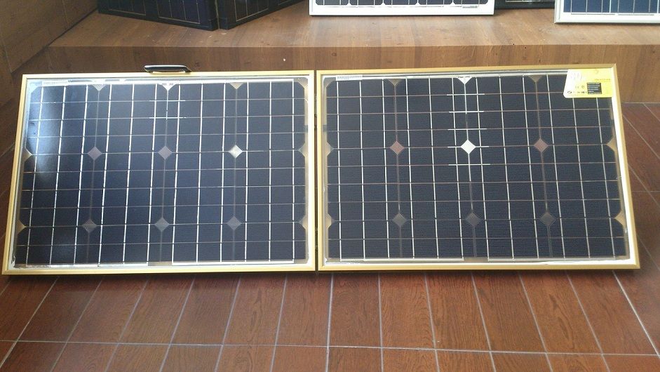 120W folding solar panel