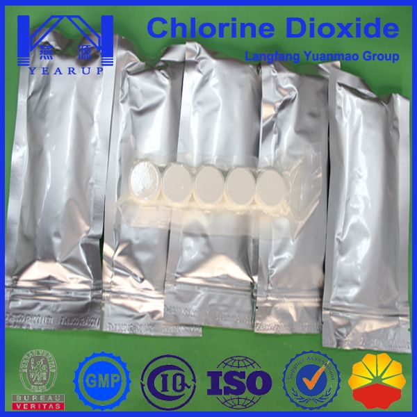 Swimming Pool Chemicals chlorine dioxide tablet  for Pool Water Disinfectant