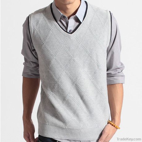 V-neck mens sweaters