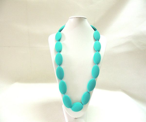 FDA approved silicone teething necklaces