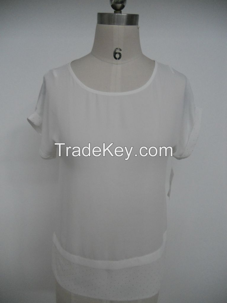 Ladies 100%viscose woven tank tops