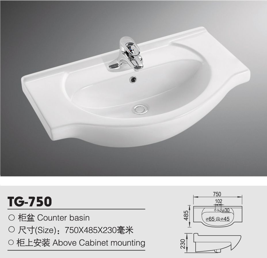 cabinet basin