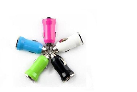 1A/2.1A USB car charger latest hot sale colorful new car charger