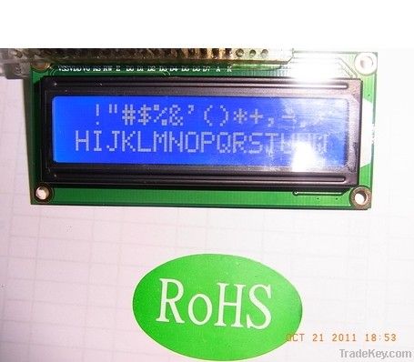 16x2 lcd display module 1602 displays