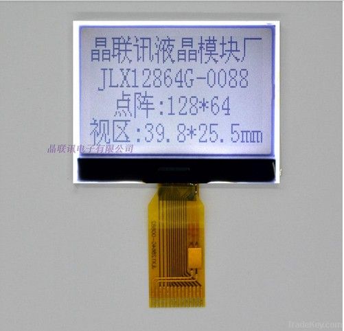 128x64 dots COG graphic LCD display module SPI interface NO PCB