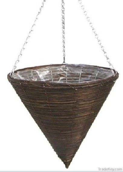 Conical Basket Garden Plant wicker Basket