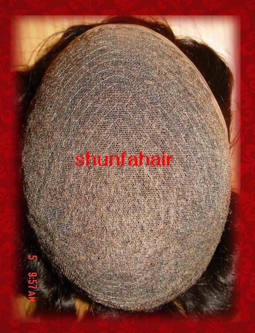 Shunfa good quality cheap human hair toupee for man