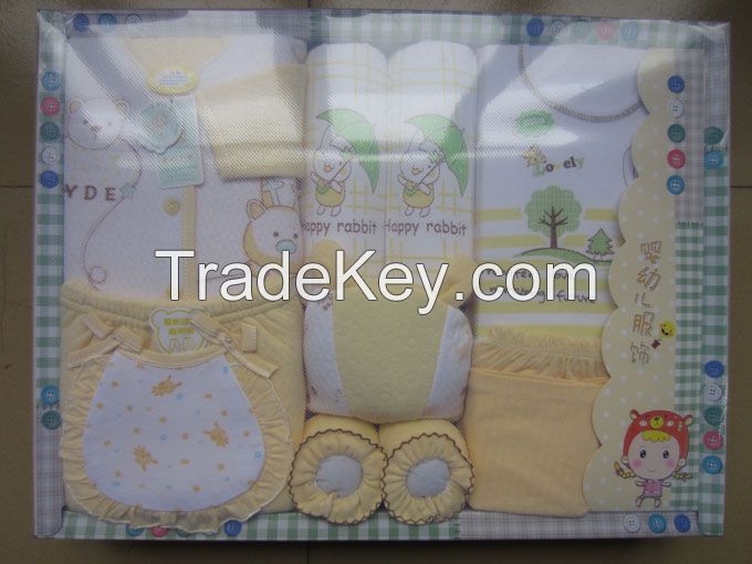 cotton baby cloth set gift