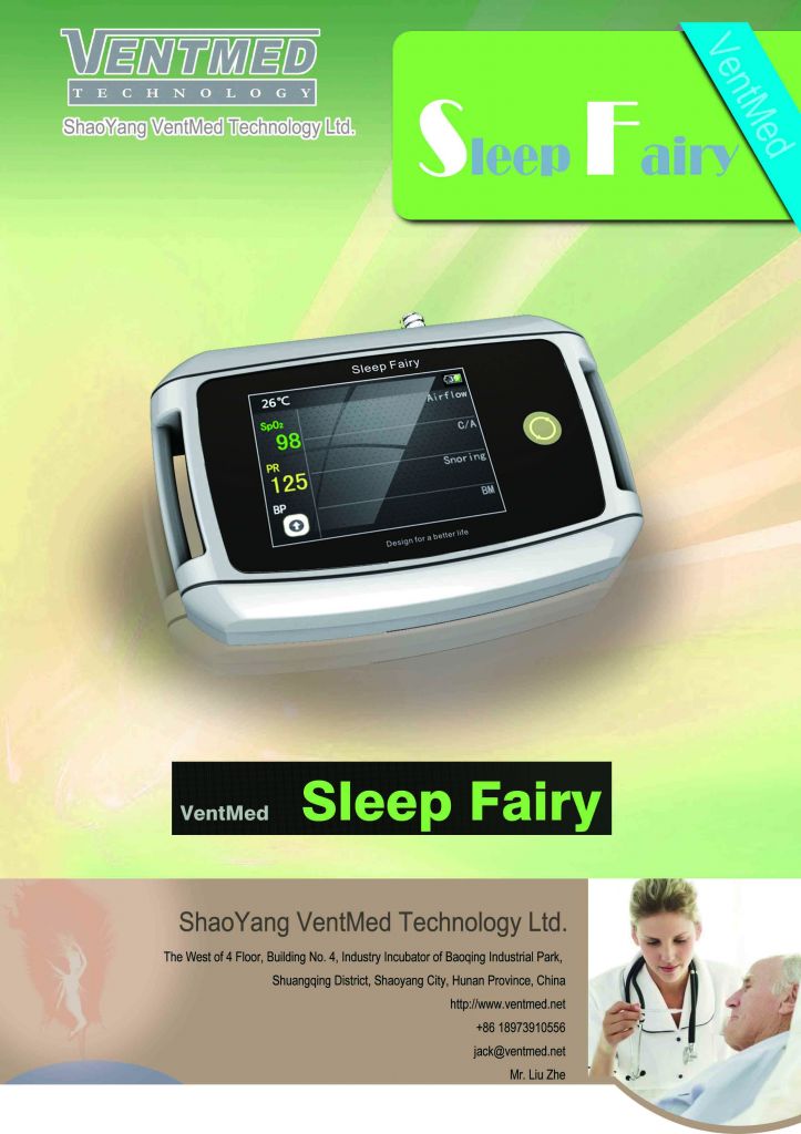 Sleep Fairy/Sleep Screening/Sleep Study/Sleep Apnea Monitor Device