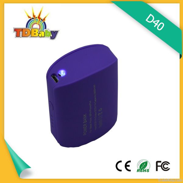 4000mAh Mobile Phone Accessory Mobile Power Bank (D40)