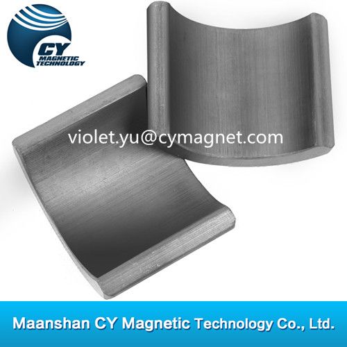 hard ferrite segment magnet used in electric motors