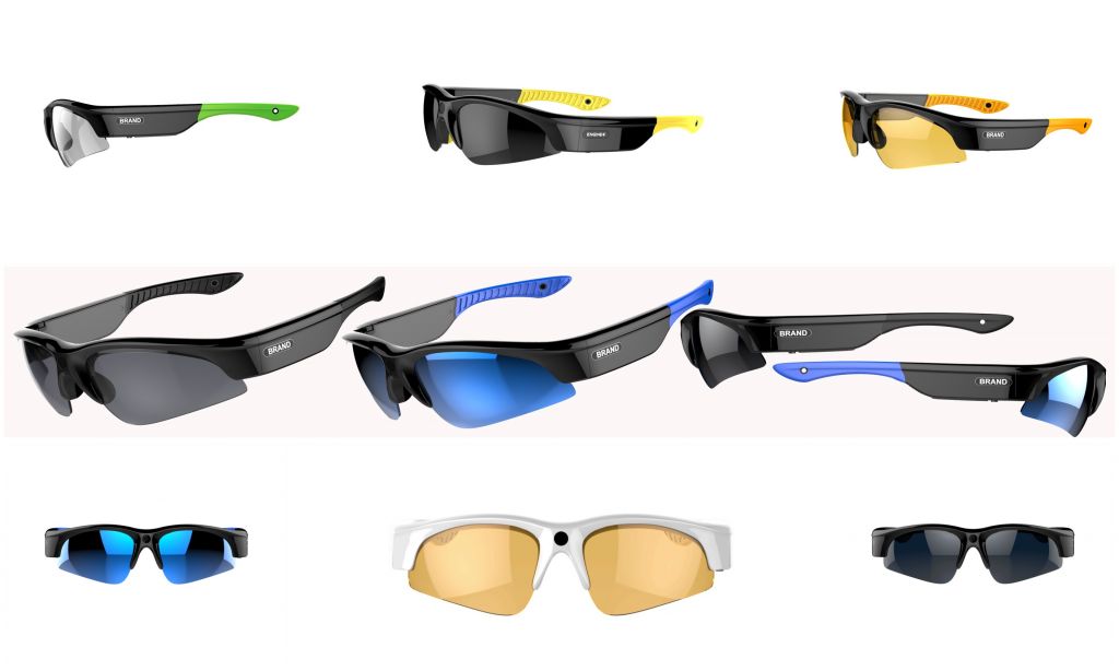 Latest HD 1080P 30fps Mini Camcorders Polarized Sunglasses Sport action Video DVR Hidden Camera