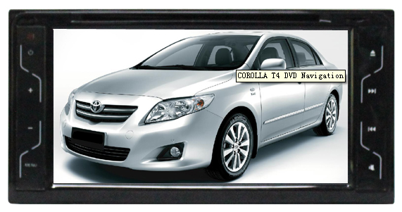 Car DVD Player with GPS navigation for Corolla T4