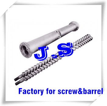 Bimetallic screw and barrel