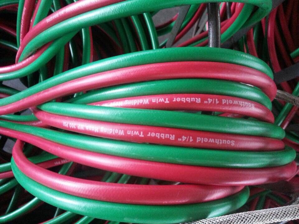 pressure resistant twin Oxygen&Acetylene EPDM Rubber Cutting hoses for kinds of welding equipments
