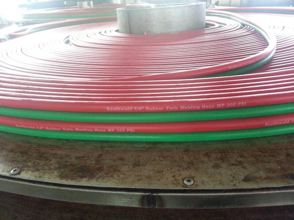 oil resistant fabric reinforcemented EPDM Rubber Welding hose