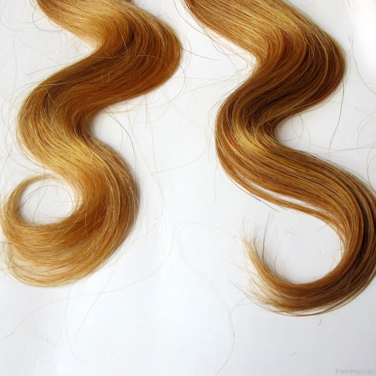 Wholesale Great 6A hair Weaving Ombre Body Wave 100% Brazilian Hair