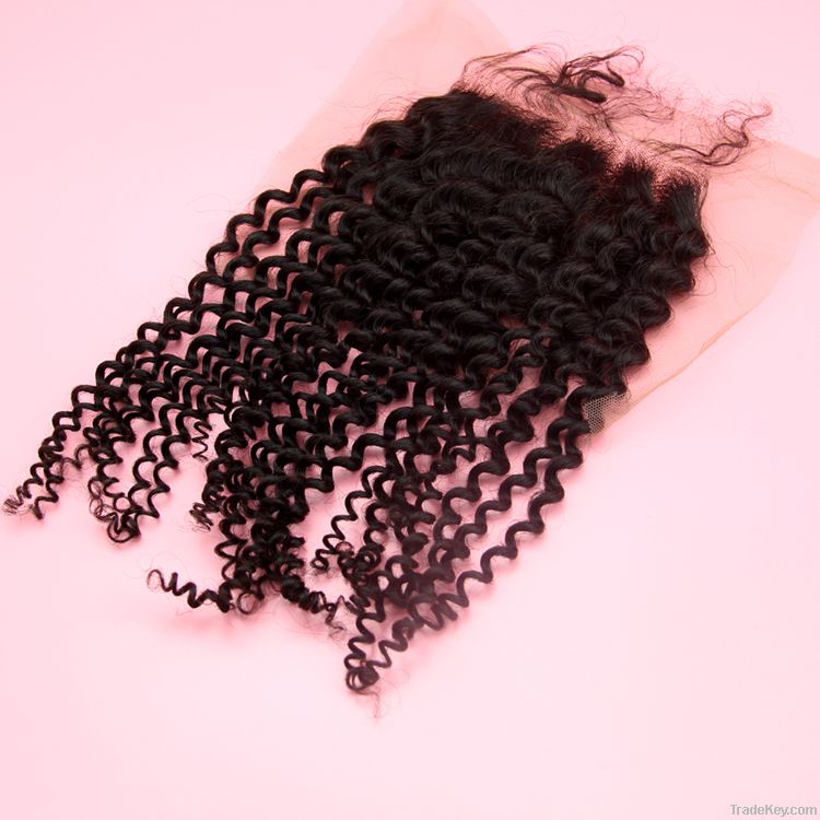 Sell Brazilian Virgin Hair  high quality lace closure