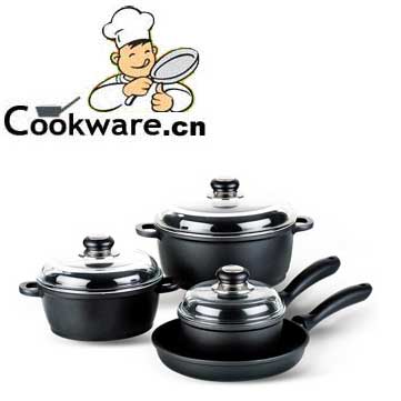 Die Cast Aluminum Cookware sets, cookware sets, die casting cookware set