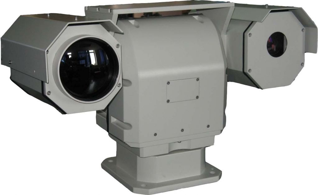 PTZ thermal and CCD camera