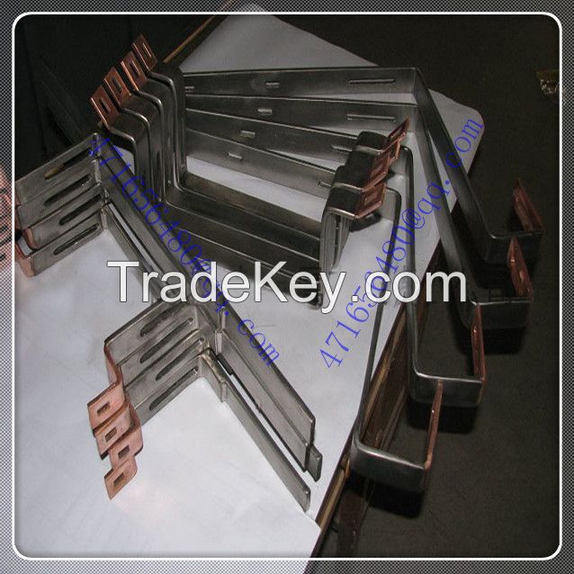 Titanium copper group weldment bar for electrolysis