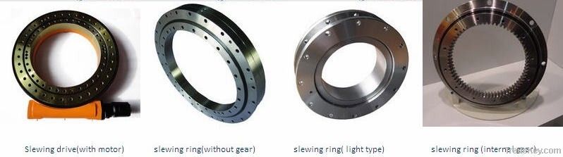 slewing bearing and slewing drive