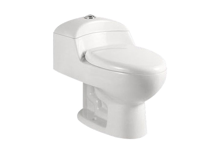 Ceramic one piece toilet