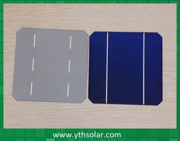 125x125mm size and monocrystalline silicon material solar cell for sale