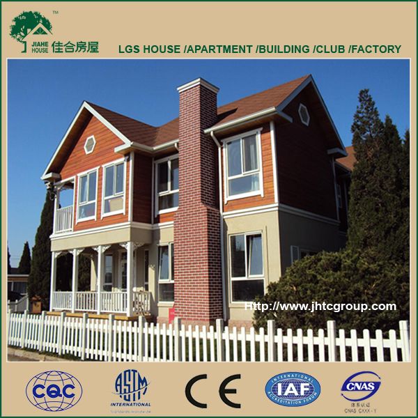 two-storey light steel house on promotion				