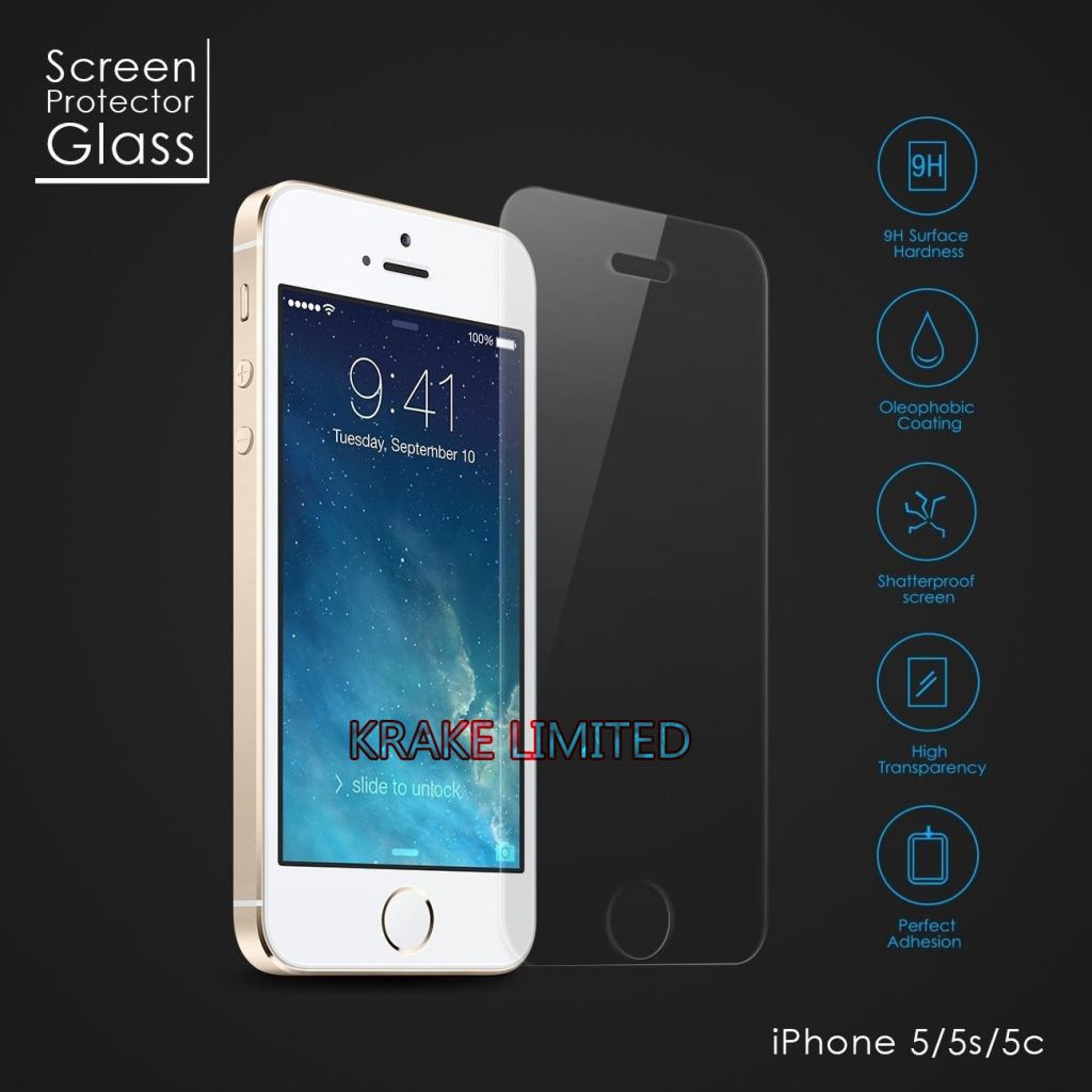 Premium Tempered Glass Screen Protector (for different Branded mobile)