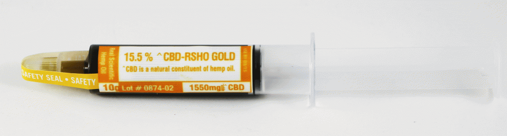 Real Scientific Hemp Oil (RSHO) 15.5% CBD - Cannabidiol - Gold Label Tube 10g - Nutritional Supplement