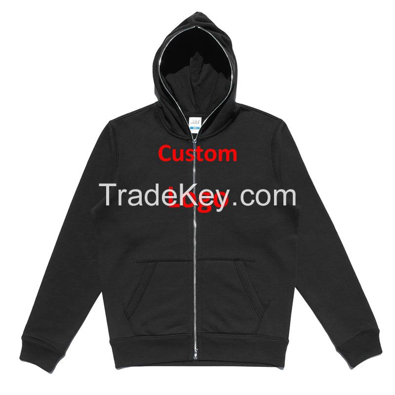 Custom 380 GSM Cotton Heavyweight Fleece Hoodie Set Men Unisex