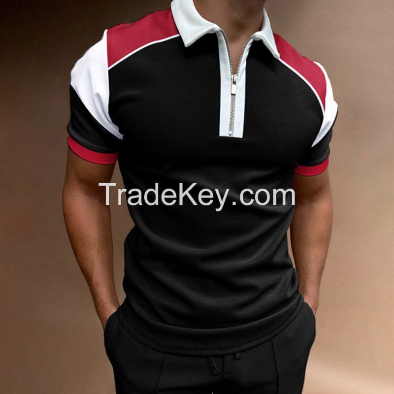 Wholesale men polo shirts plain blank t shirt unisex tshirt custom logo golf sport polo clothing polo print shirts