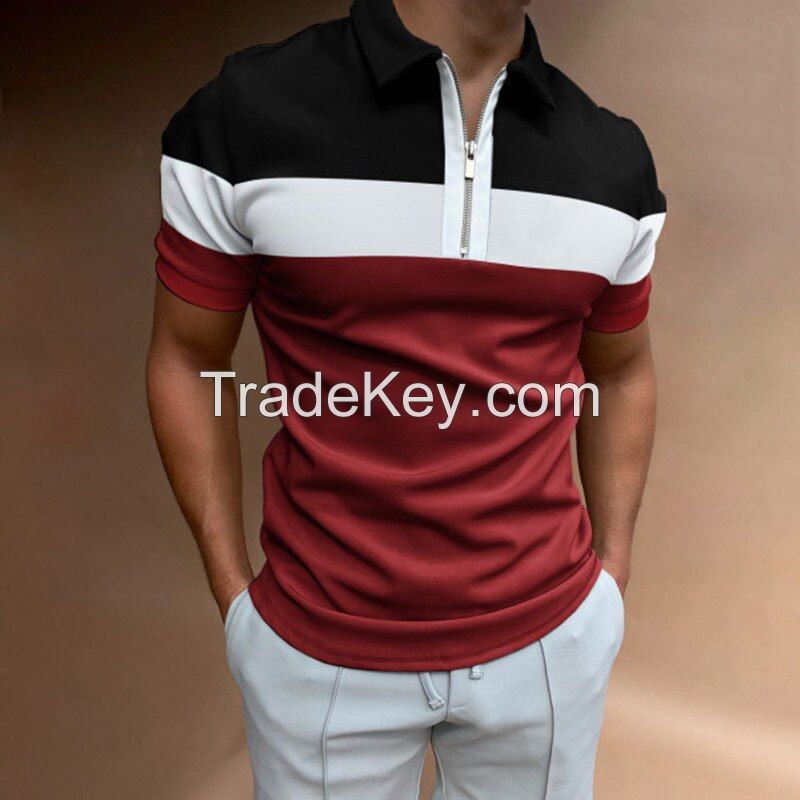 Hot sale Wholesale price custom logo polo shirt for men New design men's polo shirt best price 100% cotton polo t-shirts