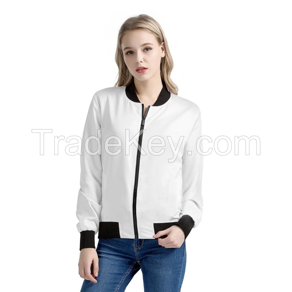 OEM Wholesale Custom Men Bomber Jacket Nylon Slim Fit Lightweight Windproof Flight Outwear Pilot Bomber Jacket