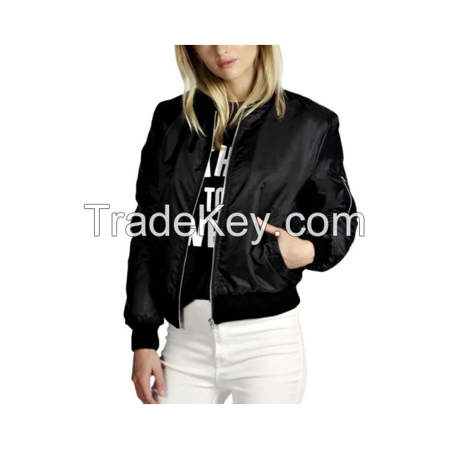 Custom College Varsity Jacket Embroidered Satin Baseball Jacket Reversible Bomber Jacket for Men