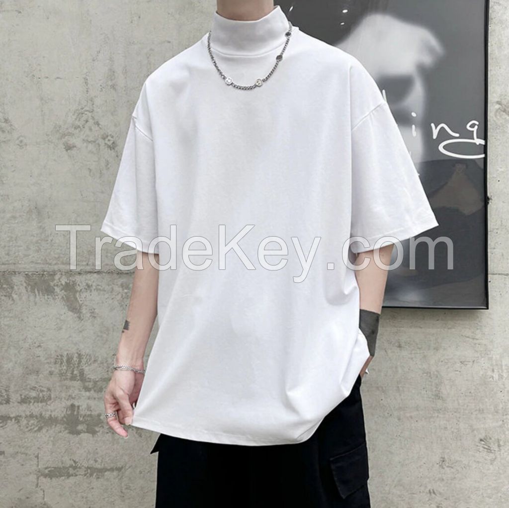 Streetwear T Shirt Manufacturer Premium Quality Blank Plain Cotton 240 gsm oversized T-shirts Mens oversized T Shirts