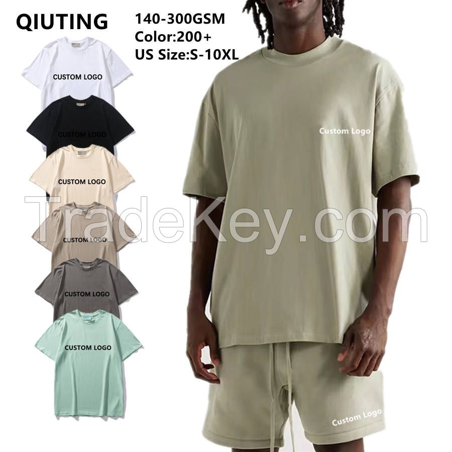 Custom Design Made Streetwear Plain Striped Tshirt Oversize Boy's T-shirts In Bulk