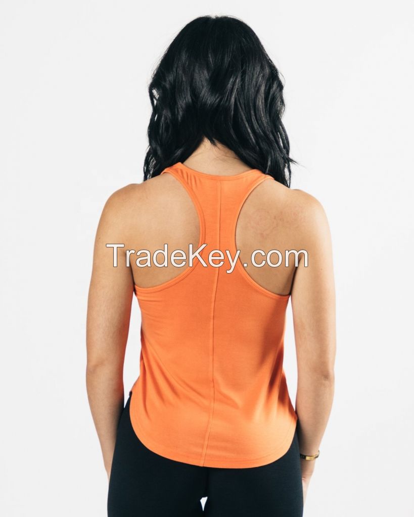 New Style Sports Tights Tank Top women Training Running Stretch Activewear Gym Vest Custom Logo