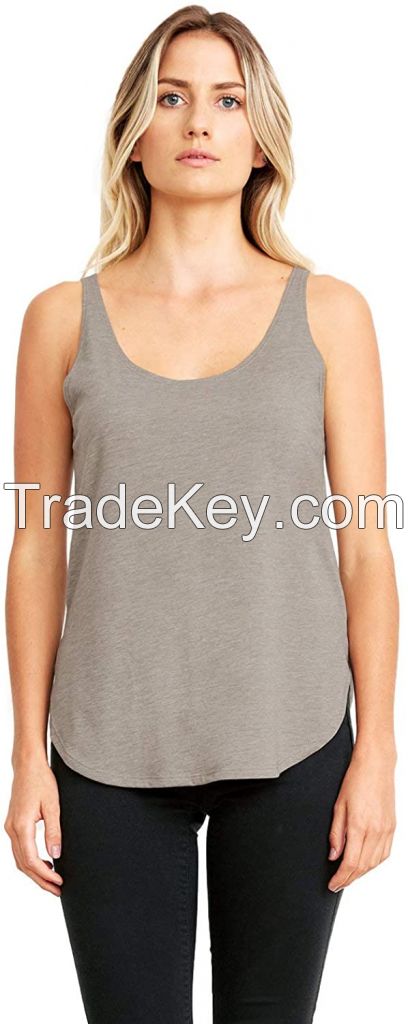 Cheap price New Custom Cotton Plain Bodybuilding Custom Tanktop GYM Wear Fitness Muscle Vest Gyms womens