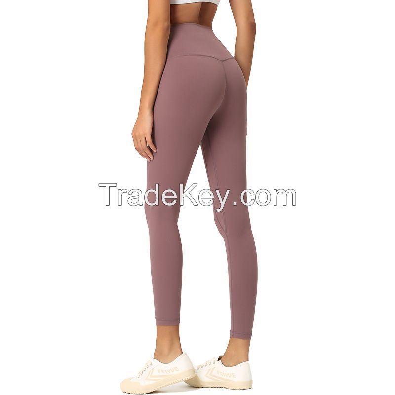 Top selling Women High Waist Stretchy Quick Dry Soft Yoga Leggings Compression Yoga Pants Wholesale pants