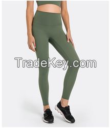 Fashionable Sexy Sports Tight Leggings Seamless Scrunch Butt Lifting Women's Elastic High Waist Yoga Leggings Ever Fashion High Quality Leggings Mamma