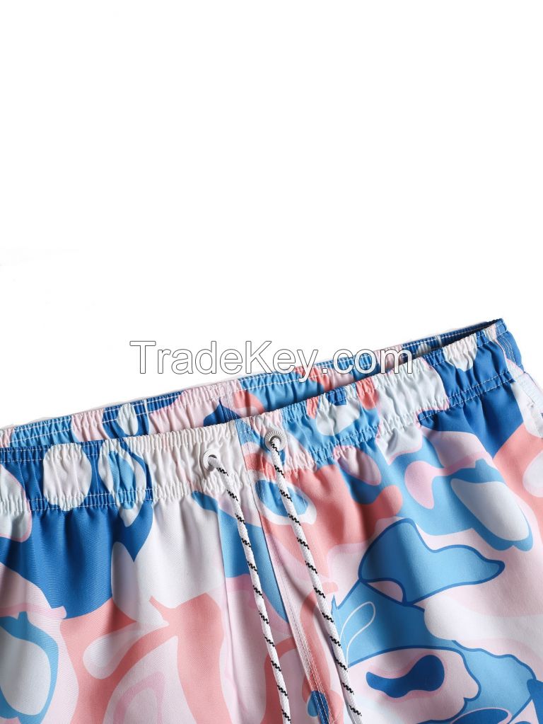 Men's Printed Sublimation Shorts At Wholesale Price