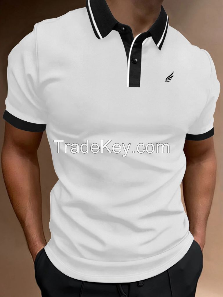 Embroided Polo Shirt For Men At Wholesale Rate 2023