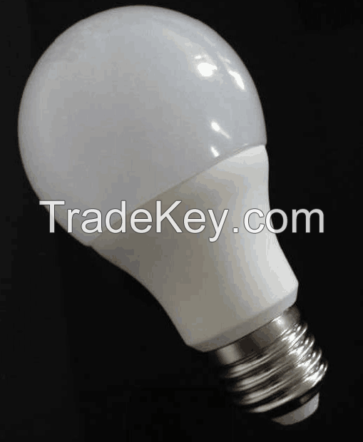 LED bulb 3W aluminum + plastic bulb, A60 E27 led bulbs