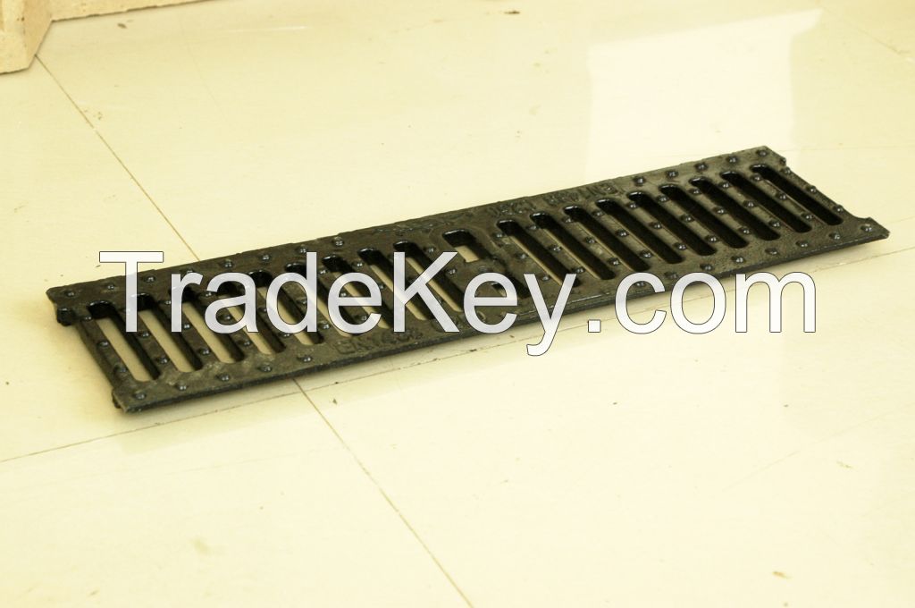 Polymer resin concrete drainage channel