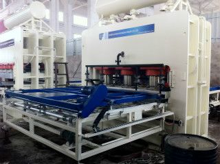 short cycle melamine laminating hot press machine