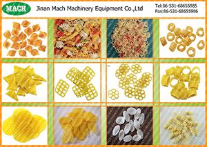 2D 3D pellet snack food machinery