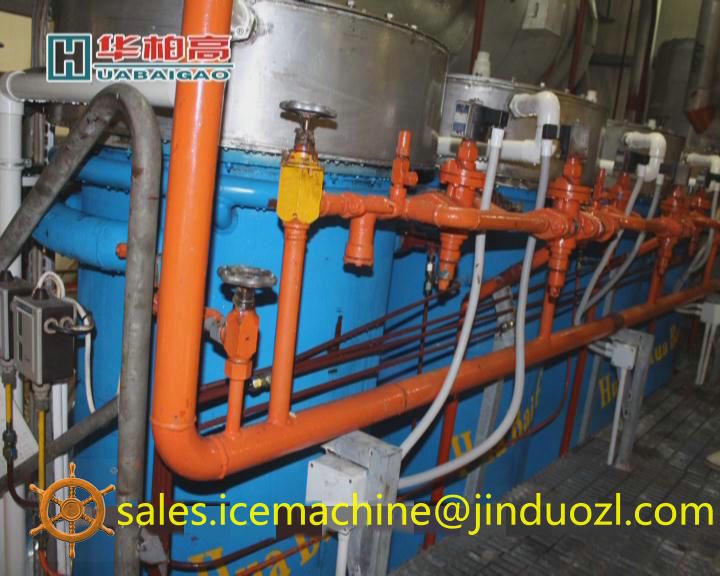 Large Tube Ice Machine For Ice Plant 120 Ton Per Day