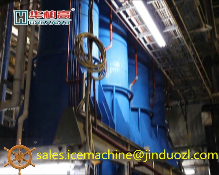 Large Tube Ice Machine For Ice Plant 120 Ton Per Day